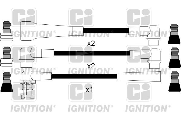 QUINTON HAZELL Augstsprieguma vadu komplekts XC328